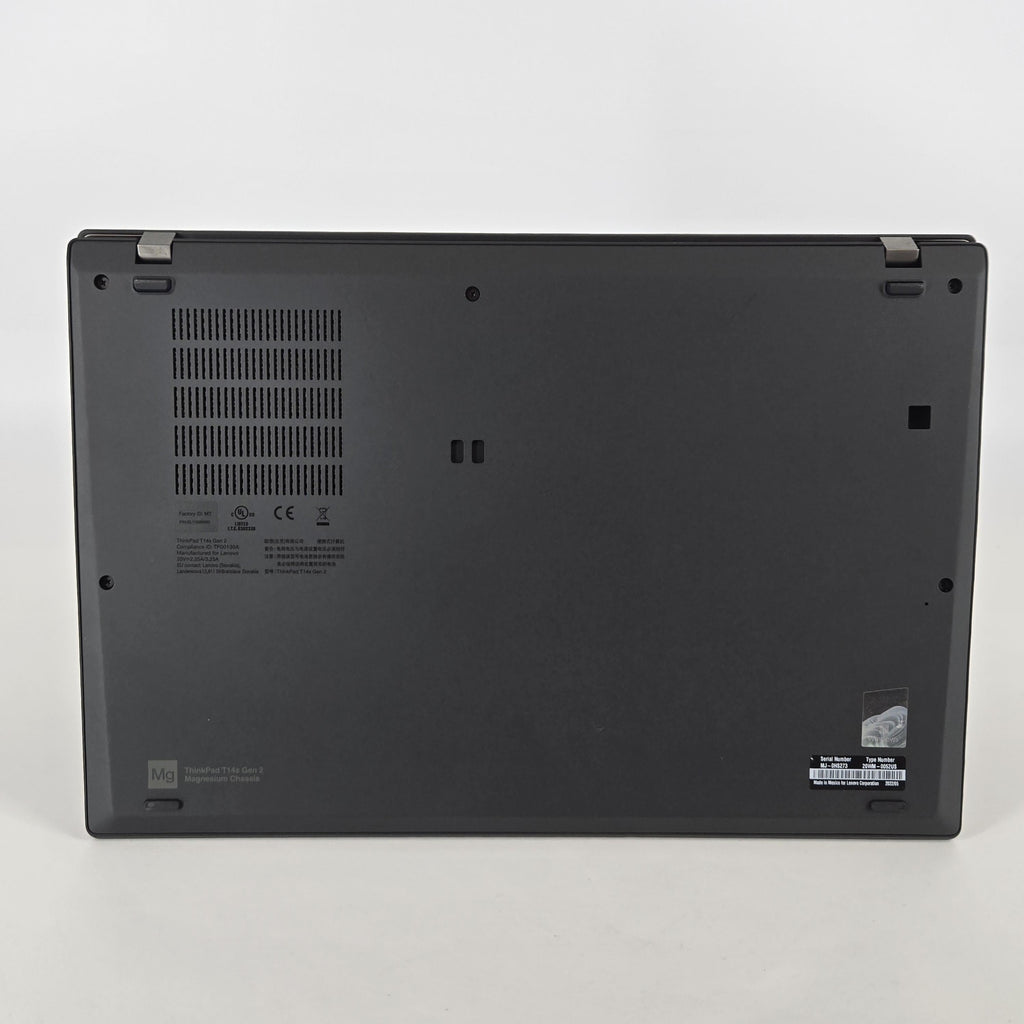 Lenovo ThinkPad T14s Gen 2 Black 2.4 GHz Intel Core i5 11th Gen. 16GB RAM 512GB Solid State Drive
