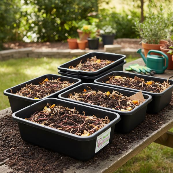Worm Bin Bus Tub - Single