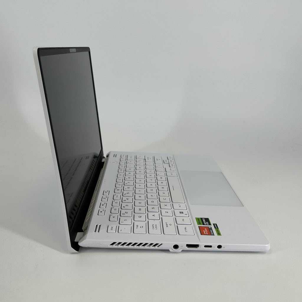 Asus ROG Zephyrus G14 GA402 14 White 4.0 GHz AMD Ryzen 9 7940HS 16GB RAM 512GB Solid State Drive NVIDIA GeForce RTX 4060 8 GB