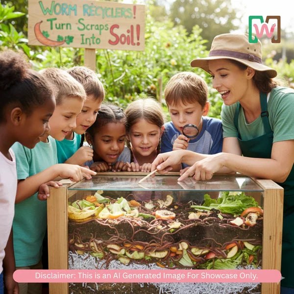 Meme's Worms Student Farming Tour