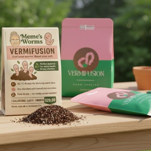 Memes VermiFusion Blend Worm Bedding