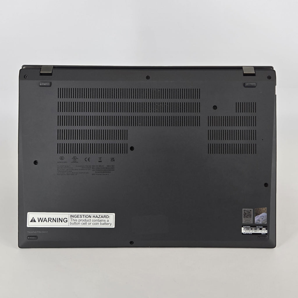 Lenovo ThinkPad P16s Gen 2 Black 3.3 GHz AMD Ryzen 7 Pro 7840U 64GB RAM 1TB Solid State Drive