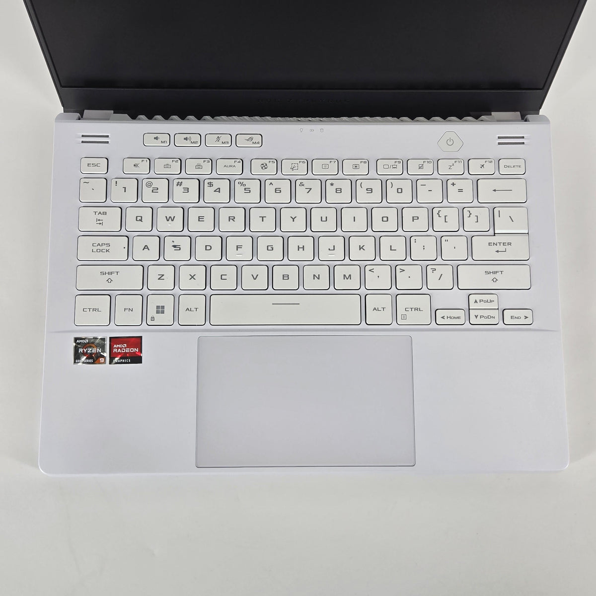 ROG Zephyrus G14 GA402 14 White 3.3 GHz AMD Ryzen 9 6900HS 32GB RAM 1TB Solid State Drive AMD Radeon RX 6800S 8 GB