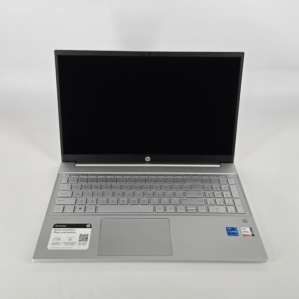 HP Pavilion 15 Silver 1.3 GHz Intel Core i5 12th Gen. 12GB RAM 256GB Solid State Drive