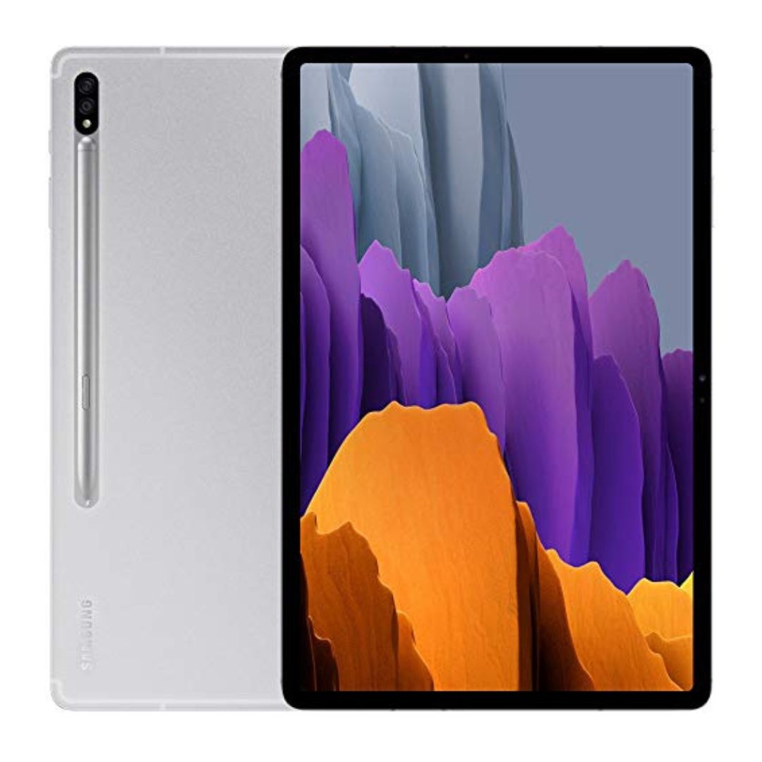 Samsung Galaxy Tab S7 11" 128GB With S Pen Wi-Fi Mystic Silver - SM-T870NZSAXAR