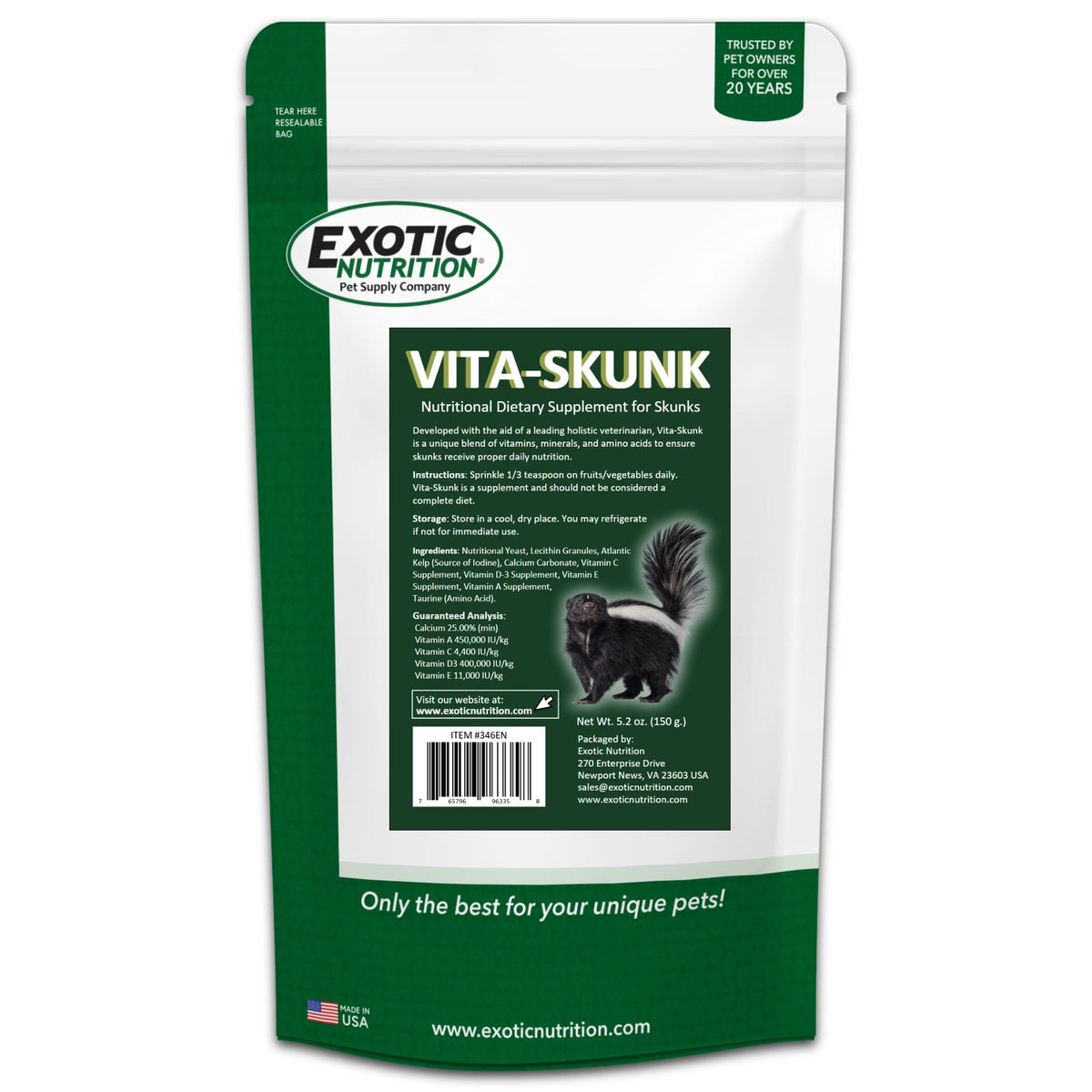 Vita-Skunk Supplement