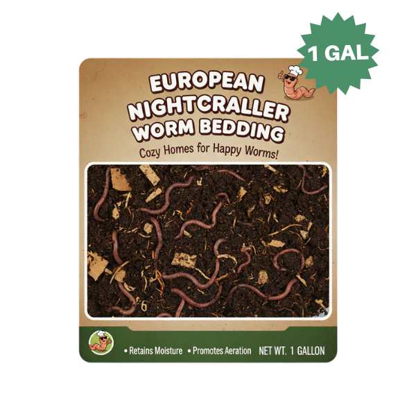 European Nightcrawler Food - Best Bedding