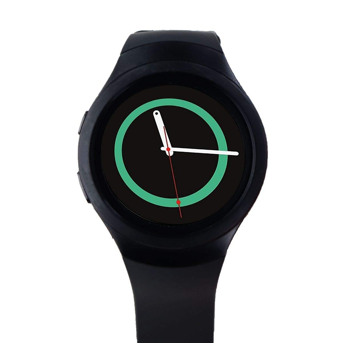 Samsung Galaxy Gear S2 Smartwatch - 4G with Large Rubber Band Dark Gray - SM-R730VZKAVZW