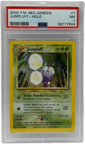 2000 Pokémon Neo Genesis Jumpluff Holo 7/111 PSA 7 NEAR MINT