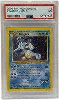 2000 Pokémon Neo Genesis Kingdra Holo 8/111 PSA 7 NEAR MINT