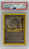 2002 Pokémon Neo Destiny Shining Steelix 1st Edition #112 PSA 9 MINT