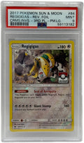2017 Pokémon League Crimson Invasion Regigigas 3rd Place Reverse Holo 84/111 PSA 9 MINT