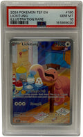 2024 Pokémon SV Temporal Forces Lickitung Illustration Rare #180 PSA 10 GEM MINT