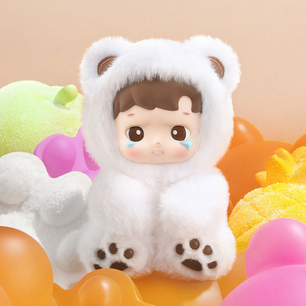 Pop Mart Hacipupu Gummy Bear Series Vinyl Plush Pendant Single Blind Box