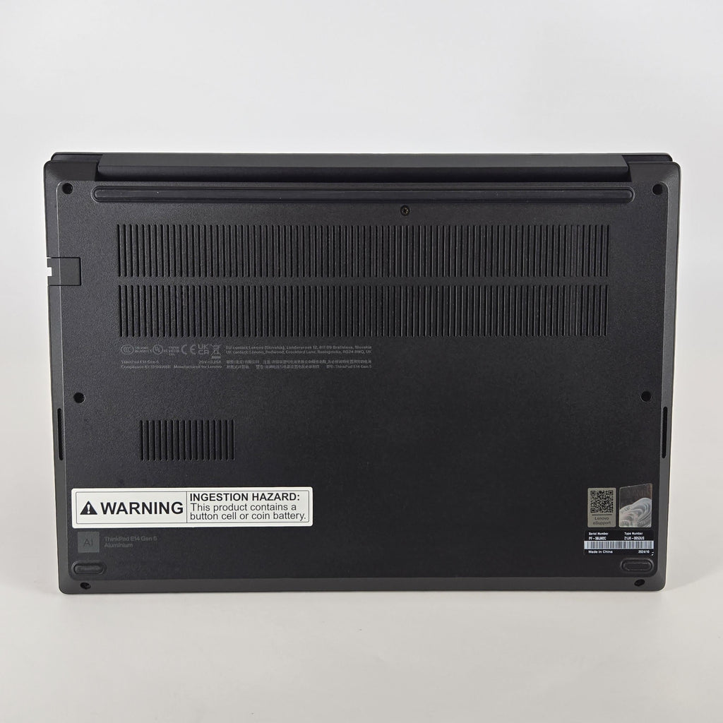 Lenovo ThinkPad E14 Gen 5 Black 1.7 GHz Intel Core i7 13th Gen. 16GB RAM 512GB Solid State Drive