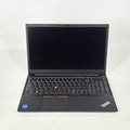 Lenovo ThinkPad E15 Gen 4 Black 1.7 GHz Intel Core i7 12th Gen. 16GB RAM 512GB Solid State Drive