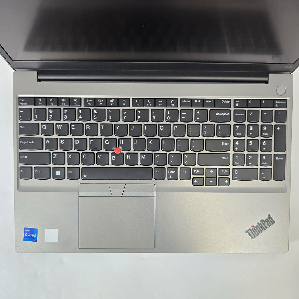 Lenovo ThinkPad E15 Gen 4 Silver 1.7 GHz Intel Core i7 12th Gen. 16GB RAM 1TB Solid State Drive