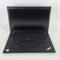 Lenovo ThinkPad T480s 14 Black 1.9 GHz Intel Core i7 8th Gen. 8GB RAM 256GB Solid State Drive