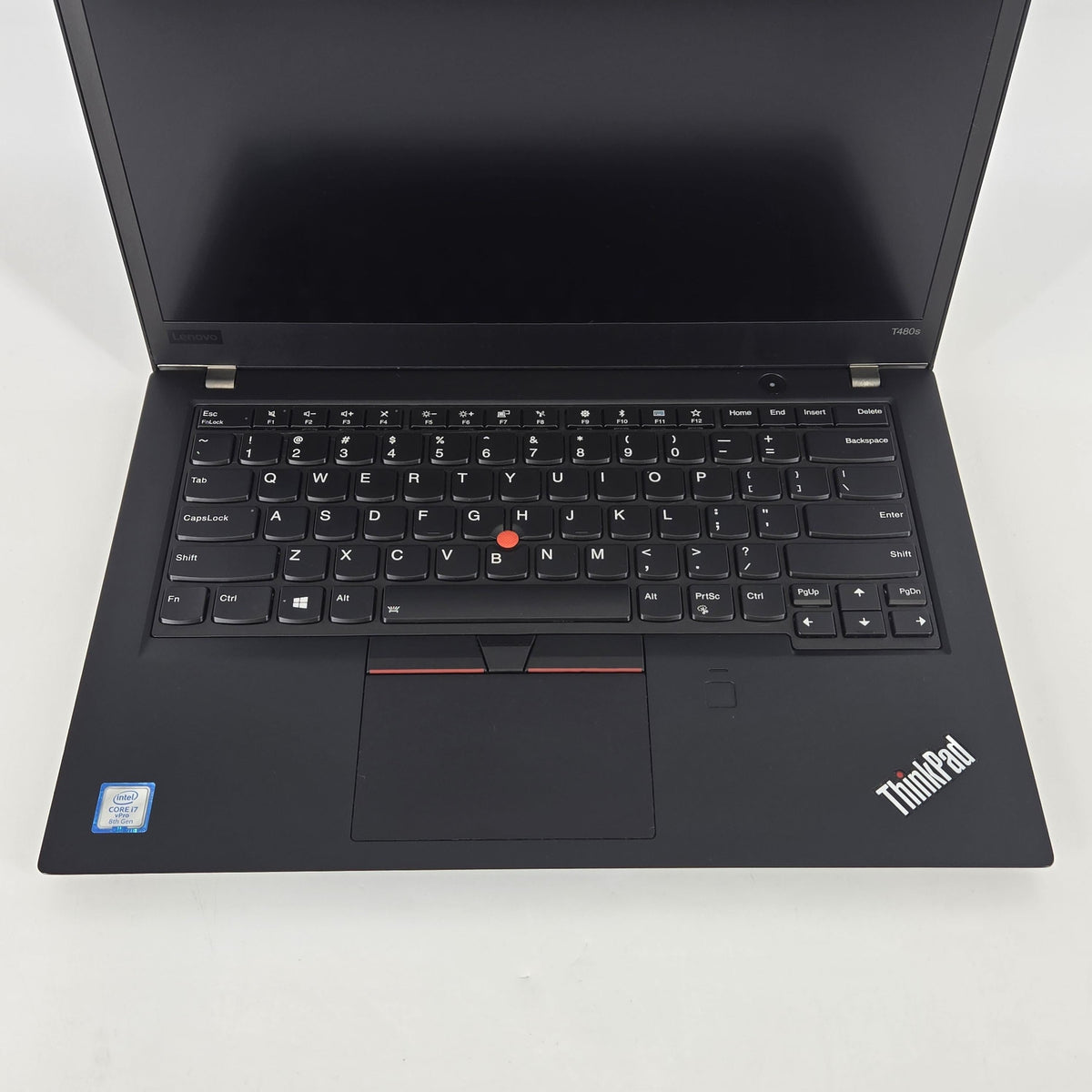 Lenovo ThinkPad T480s 14 Black 1.9 GHz Intel Core i7 8th Gen. 8GB RAM 256GB Solid State Drive