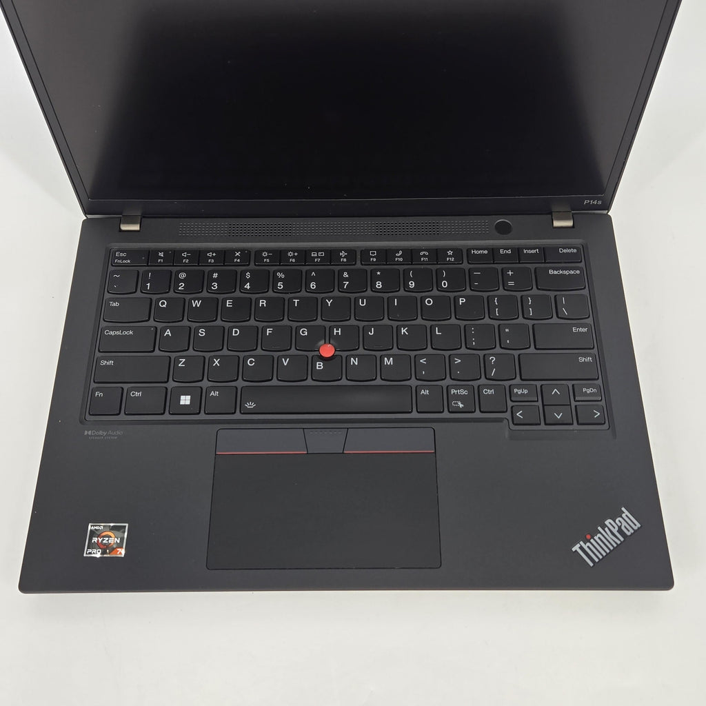 Lenovo ThinkPad P14s Gen 3 Black 2.7 GHz AMD Ryzen 7 Pro 6850U 32GB RAM 512GB Solid State Drive