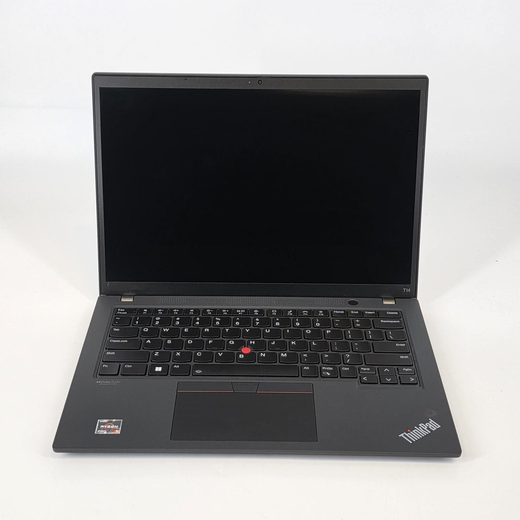 Lenovo ThinkPad T14 Gen 3 Black 2.9 GHz AMD Ryzen 5 Pro 6650U 16GB RAM 256GB Solid State Drive