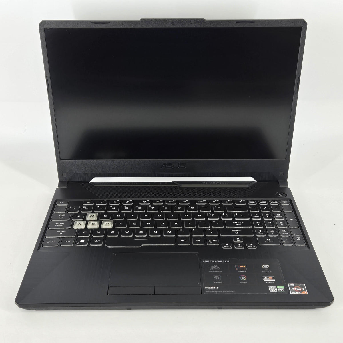 Asus TUF A15 15.6 Gray 2.9 GHz AMD Ryzen 7 4800H 32GB RAM 1TB Solid State Drive 1TB Hard Disk Drive NVIDIA GeForce RTX 2060 6 GB