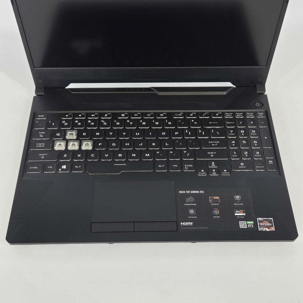 Asus TUF A15 15.6 Gray 2.9 GHz AMD Ryzen 7 4800H 32GB RAM 1TB Solid State Drive 1TB Hard Disk Drive NVIDIA GeForce RTX 2060 6 GB