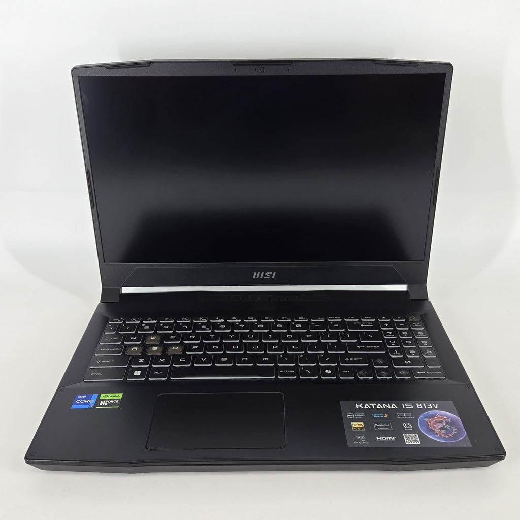 MSI Katana 15 15.6 Black 2.4 GHz Intel Core i7 13th Gen. 16GB RAM 1TB Solid State Drive NVIDIA GeForce RTX 4050 6 GB