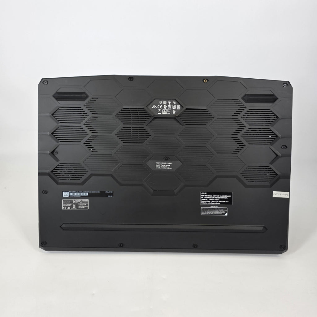 MSI Raider GE76 17.3 Blue 2.3 GHz Intel Core i7 11th Gen. 32GB RAM 1TB Solid State Drive NVIDIA GeForce RTX 3080 16 GB