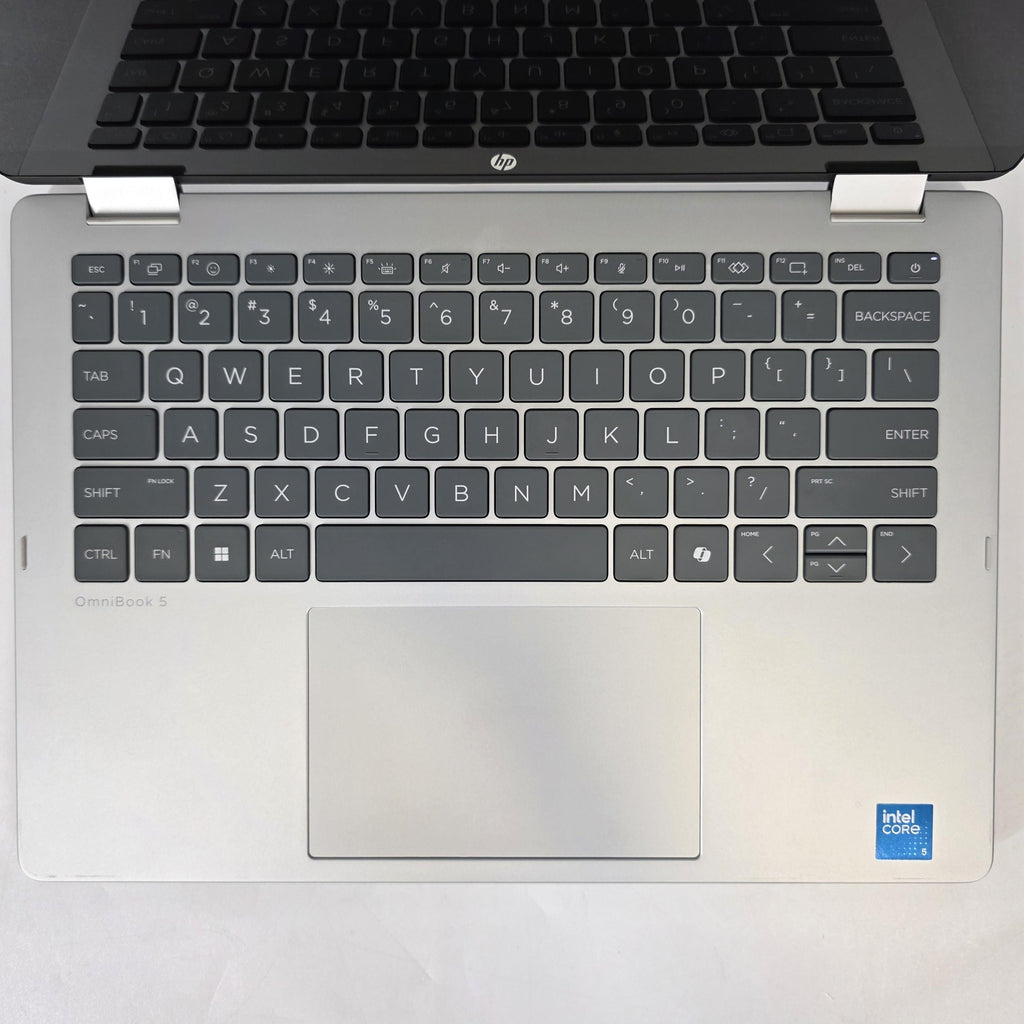 HP OmniBook 5 Flip 14 Glacier Silver 1.4 GHz Intel Core 5 8GB RAM 256GB Solid State Drive