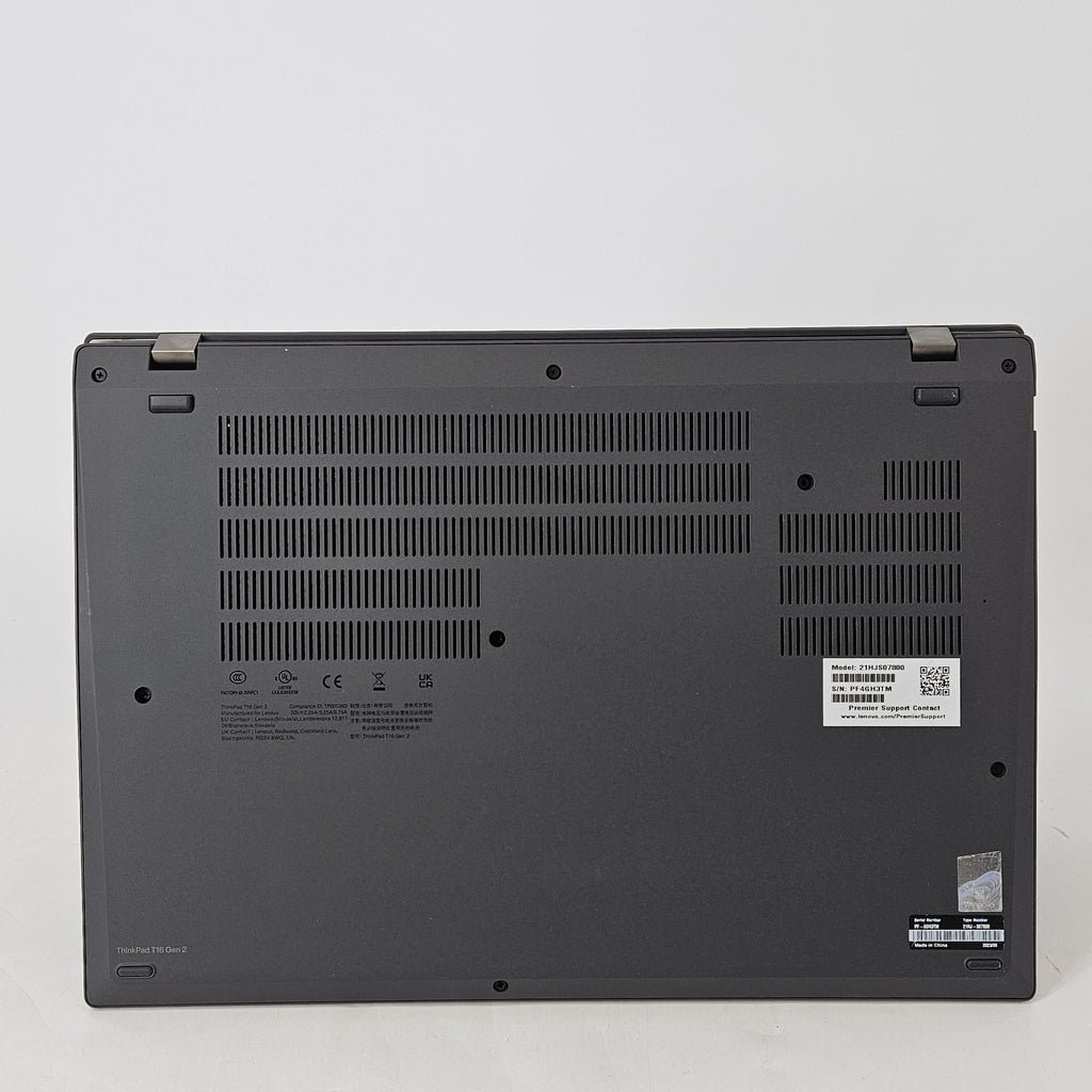 Lenovo ThinkPad T16 Gen 2 Gray 1.9 GHz Intel Core i7 13th Gen. 16GB RAM 512GB Solid State Drive