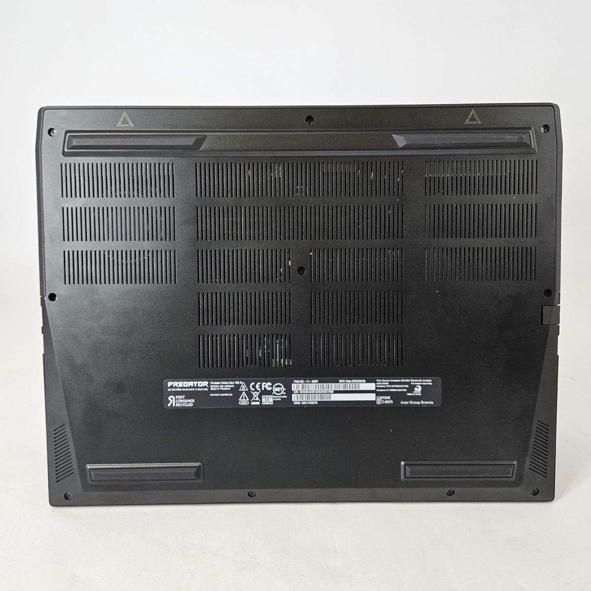 Acer Predator Helios Neo 16S AI 16 Black 2.7 GHz Intel Core Ultra 9 Series 2 32GB RAM 1TB Solid State Drive NVIDIA GeForce RTX 5070 Ti 12 GB
