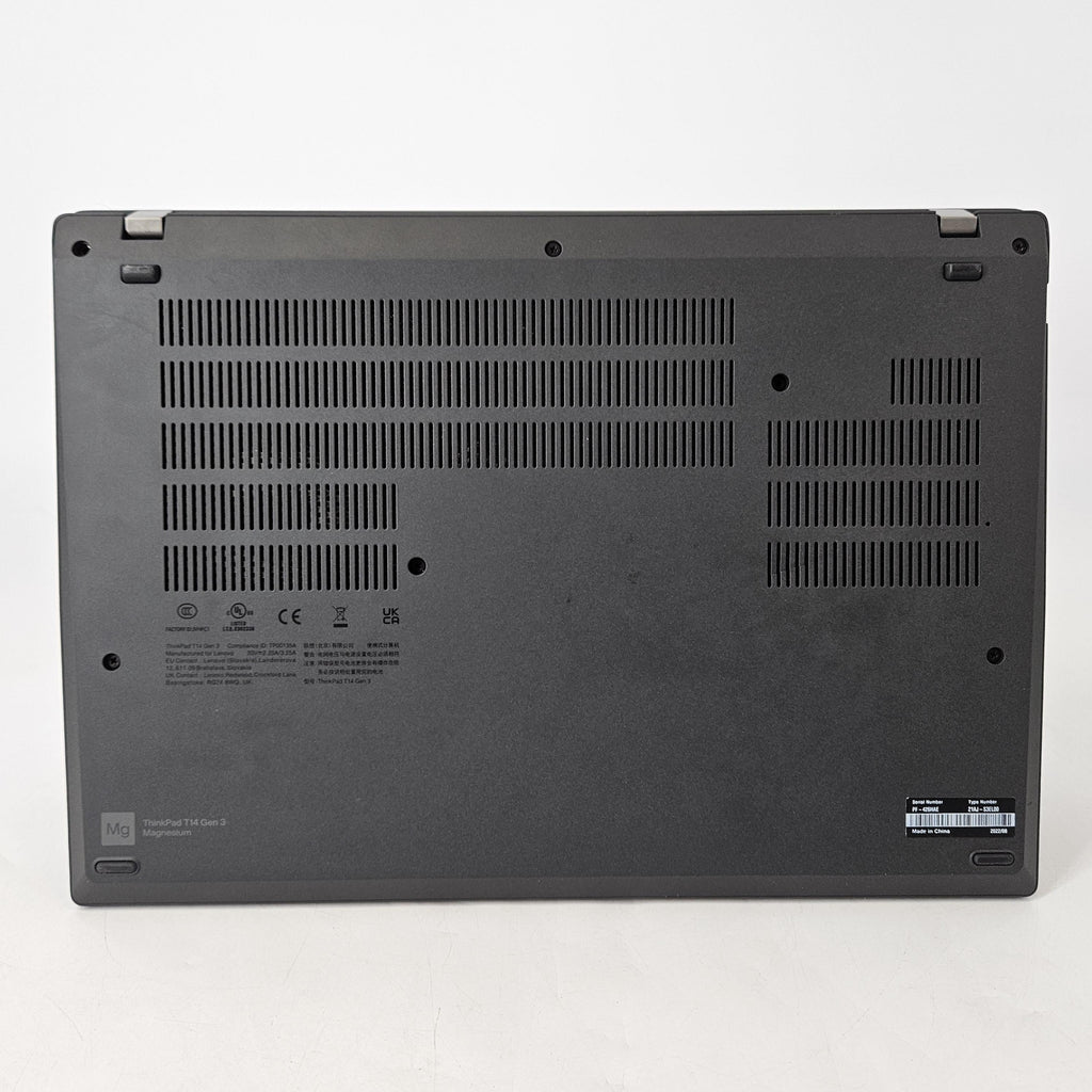Lenovo ThinkPad T14 Gen 3 Gray 1.3 GHz Intel Core i5 12th Gen. 16GB RAM 512GB Solid State Drive