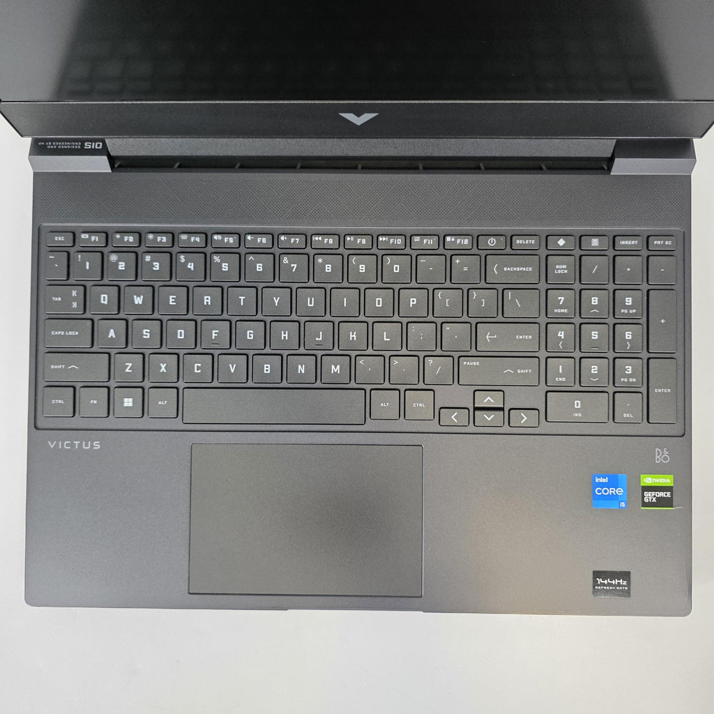 HP Victus 15.6 Gray 2.0 GHz Intel Core i5 12th Gen. 16GB RAM 512GB Solid State Drive NVIDIA GeForce GTX 1650 4 GB