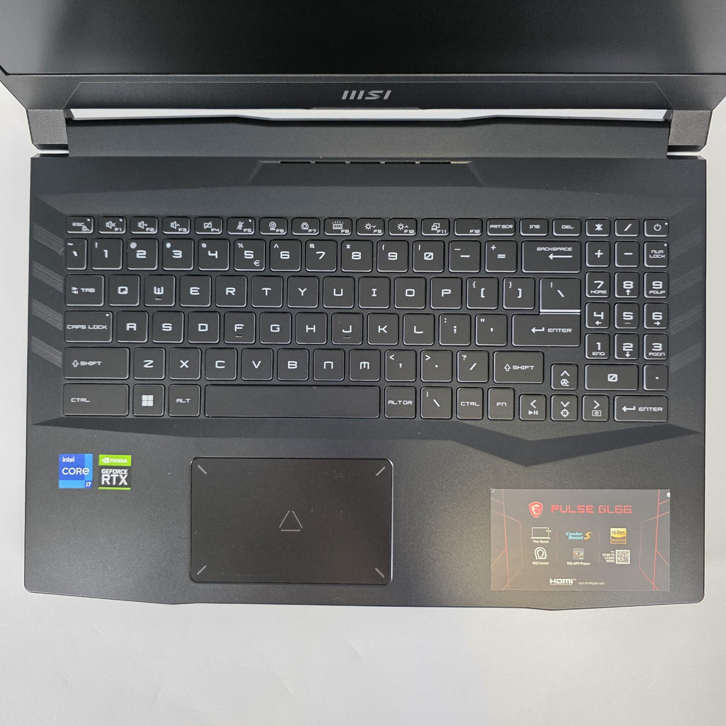 MSI Pulse GL66 15.6 Gray 2.7 GHz Intel Core i7 12th Gen. 16GB RAM 512GB Solid State Drive NVIDIA GeForce RTX 3060 6 GB