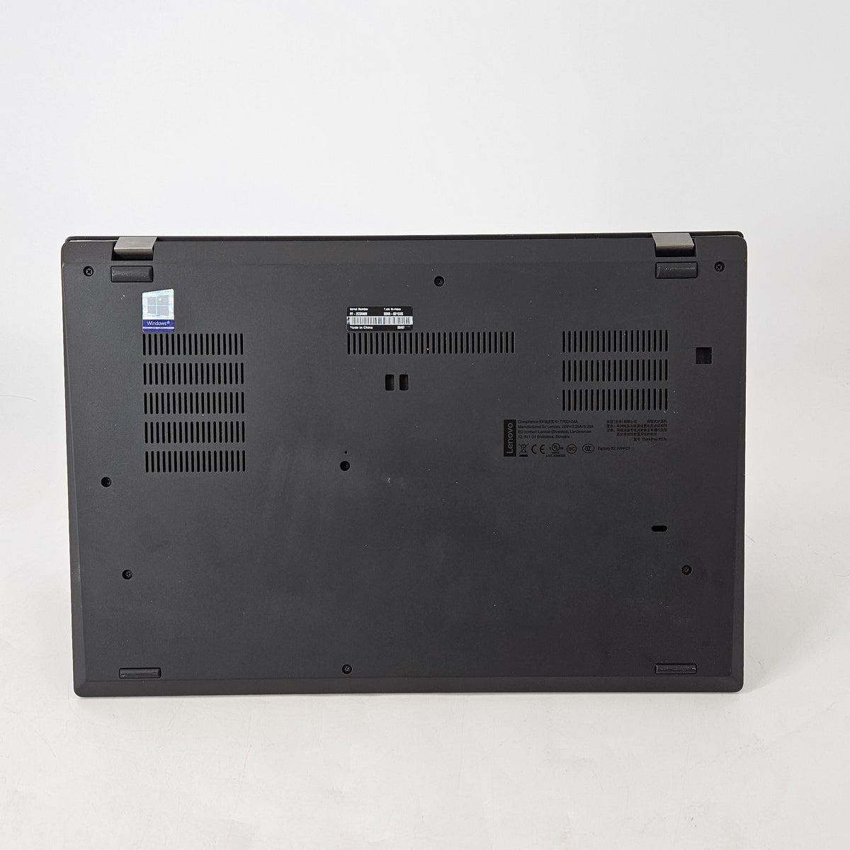 Lenovo ThinkPad P53s 15.6 Black 1.8 GHz Intel Core i7 8th Gen. 40GB RAM 2TB Solid State Drive NVIDIA Quadro P520 2 GB