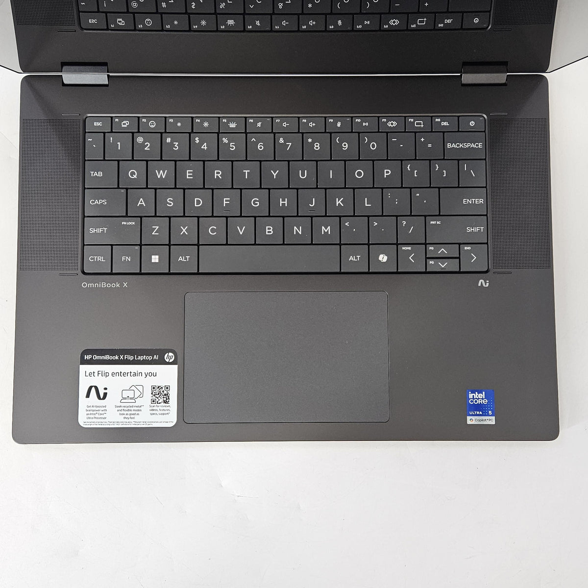 HP OmniBook X Flip 16 Eclipse Gray 2.1 GHz Intel Core Ultra 5 Series 2 16GB RAM 512GB Solid State Drive