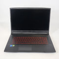 MSI Katana GF76 17.3 Black 2.3 GHz Intel Core i7 11th Gen. 16GB RAM 1TB Solid State Drive NVIDIA GeForce RTX 3060 6 GB