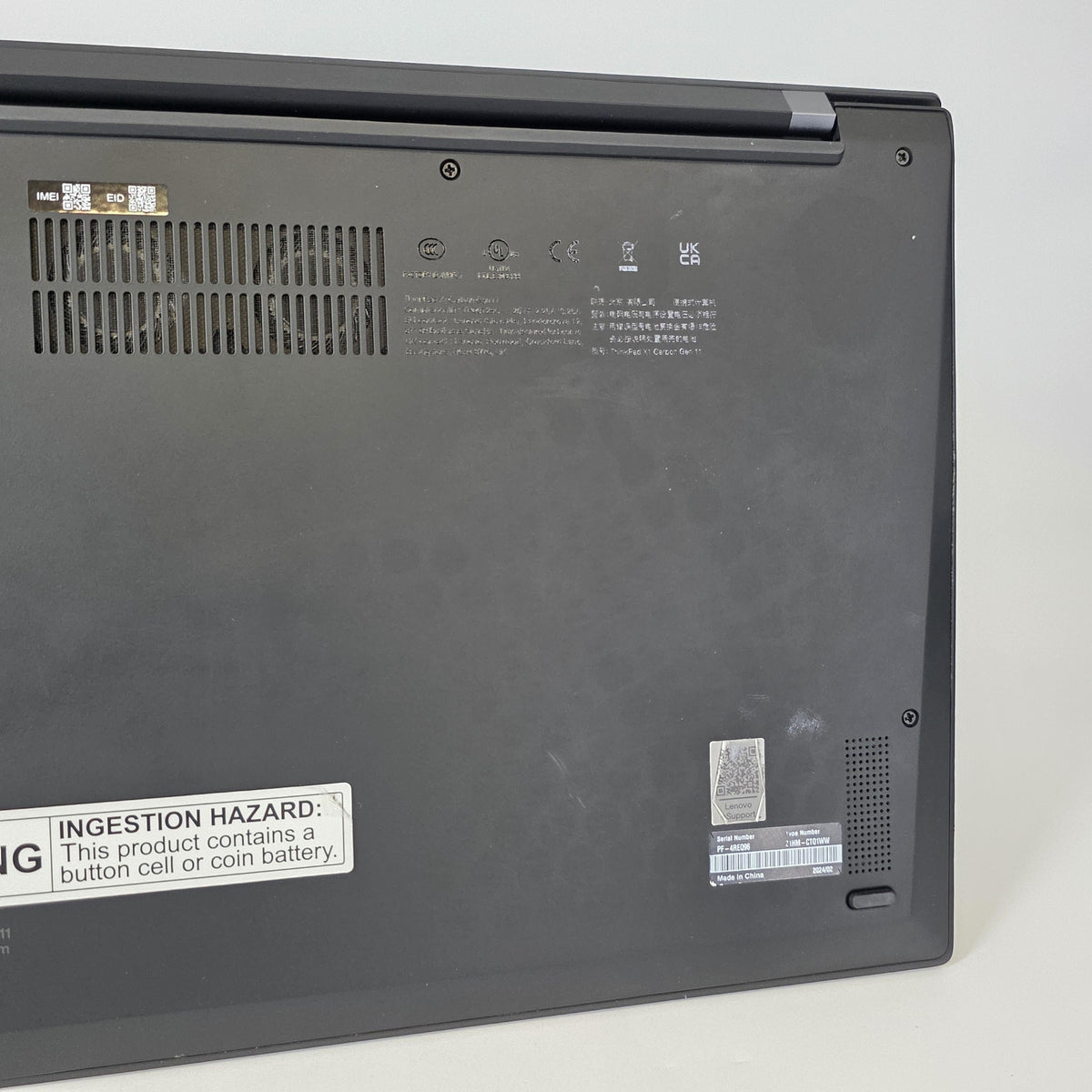 Lenovo ThinkPad X1 Carbon Gen 11 14 Black 1.9 GHz Intel Core i7 13th Gen. 32GB RAM 1TB Solid State Drive