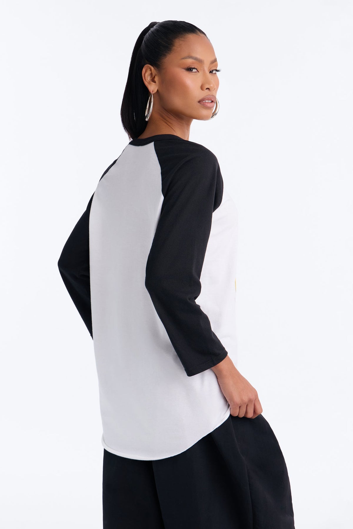 Classic Mickey Mouse Raglan Tee - White/combo