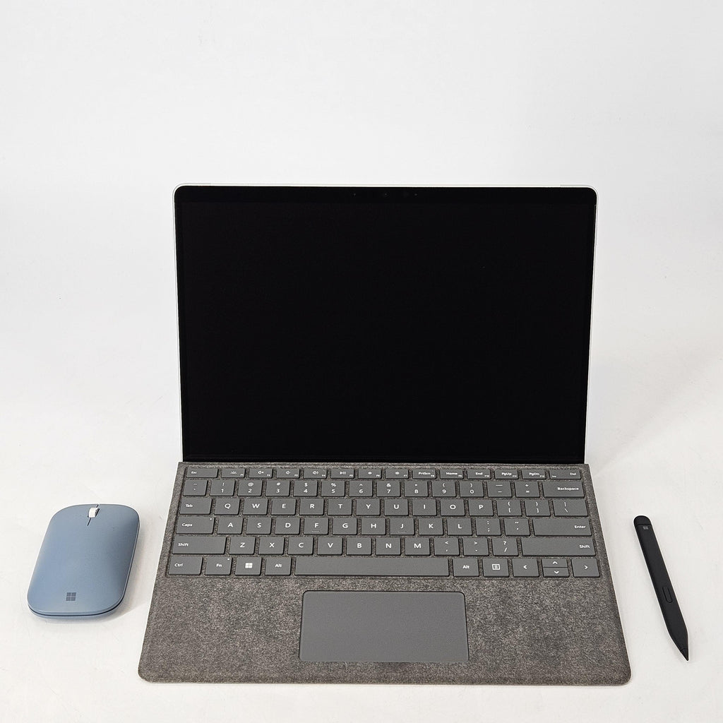 Microsoft Surface Pro 8 13 Silver WiFi 3.0 GHz Intel Core i7 11th Gen. 16GB RAM 512GB Solid State Drive