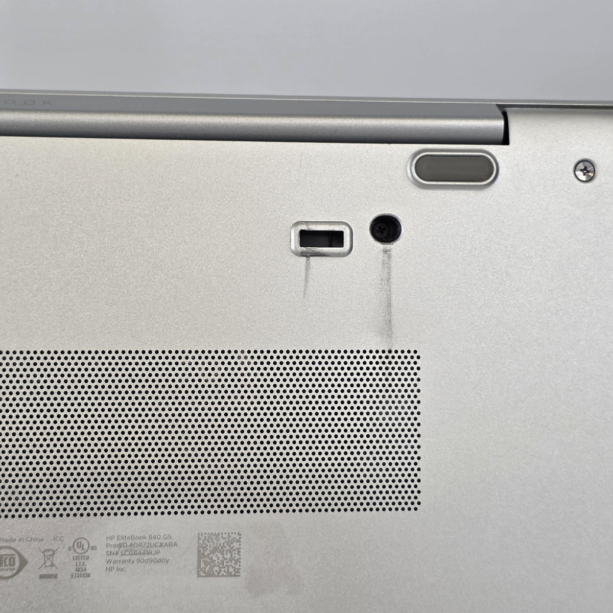 HP Elitebook 840 G5 14 Silver 1.7 GHz Intel Core i5 8th Gen. 8GB RAM 500GB Solid State Drive