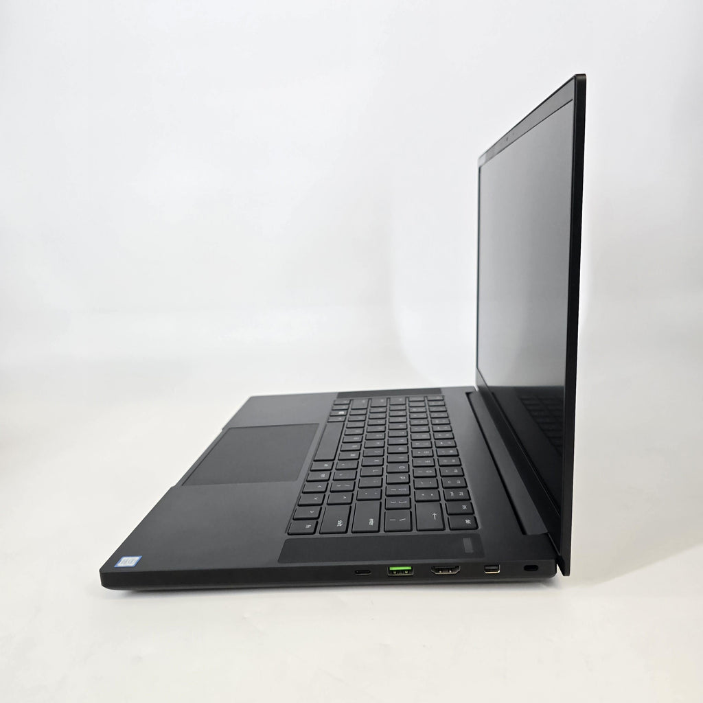 Razer Blade 15 Base 2019 Black 2.6 GHz Intel Core i7 9th Gen. 16GB RAM 256GB Solid State Drive NVIDIA GeForce GTX 1660 Ti 6 GB