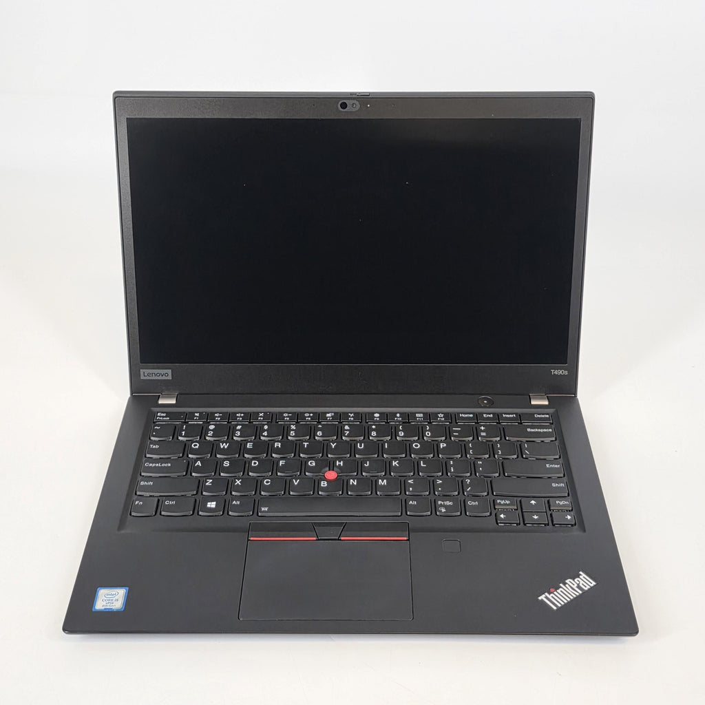Lenovo ThinkPad T490s 14 Black 1.6 GHz Intel Core i5 8th Gen. 16GB RAM 256GB Solid State Drive