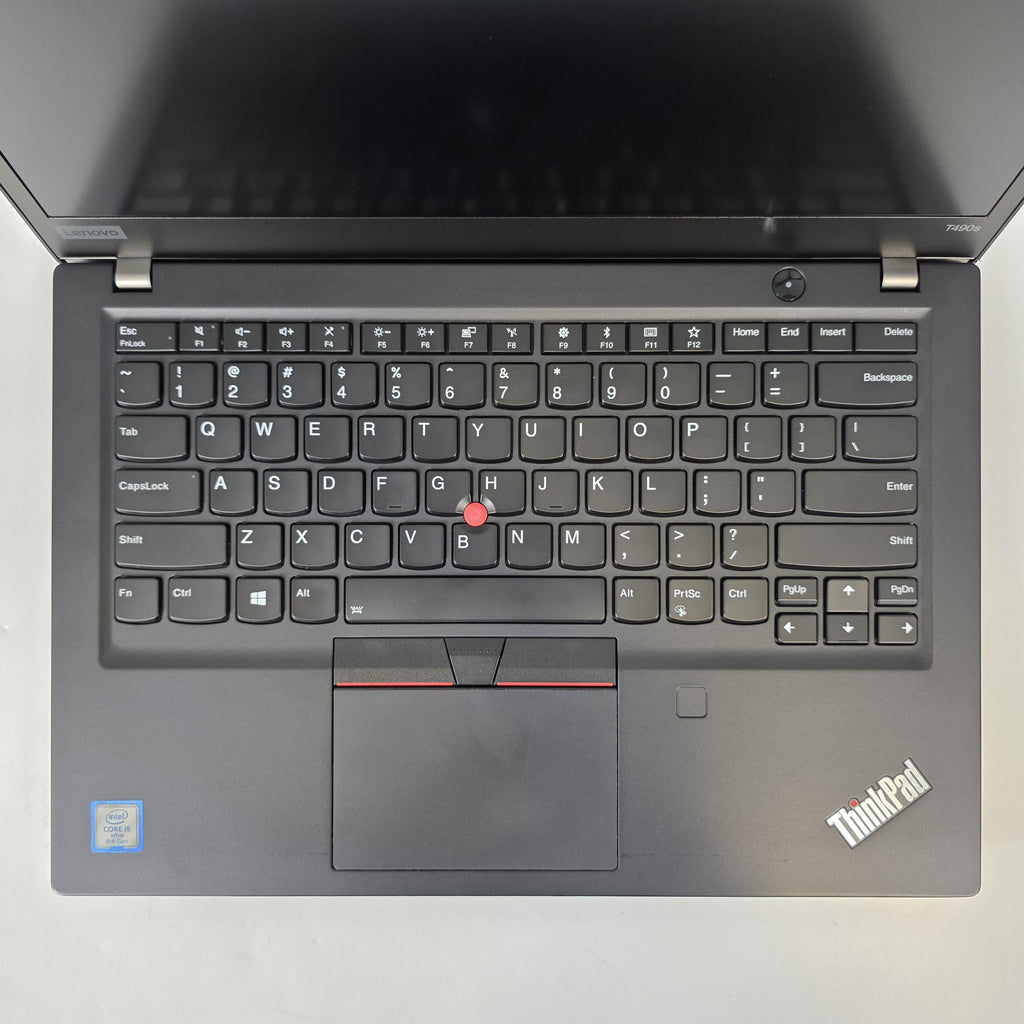 Lenovo ThinkPad T490s 14 Black 1.6 GHz Intel Core i5 8th Gen. 16GB RAM 256GB Solid State Drive