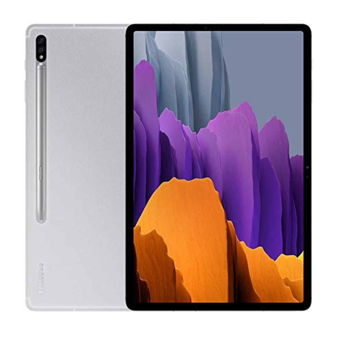 Samsung Galaxy Tab S7 11" 128GB With S Pen Wi-Fi Mystic Silver - SM-T870NZSAXAR