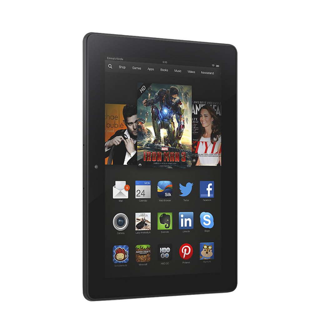 Amazon - Kindle Fire HDX 8.9 - 16GB - Black - B00BHJRYYS