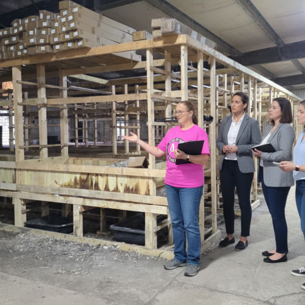 Meme's Worms Farm Tour For Commercial Worm Farming