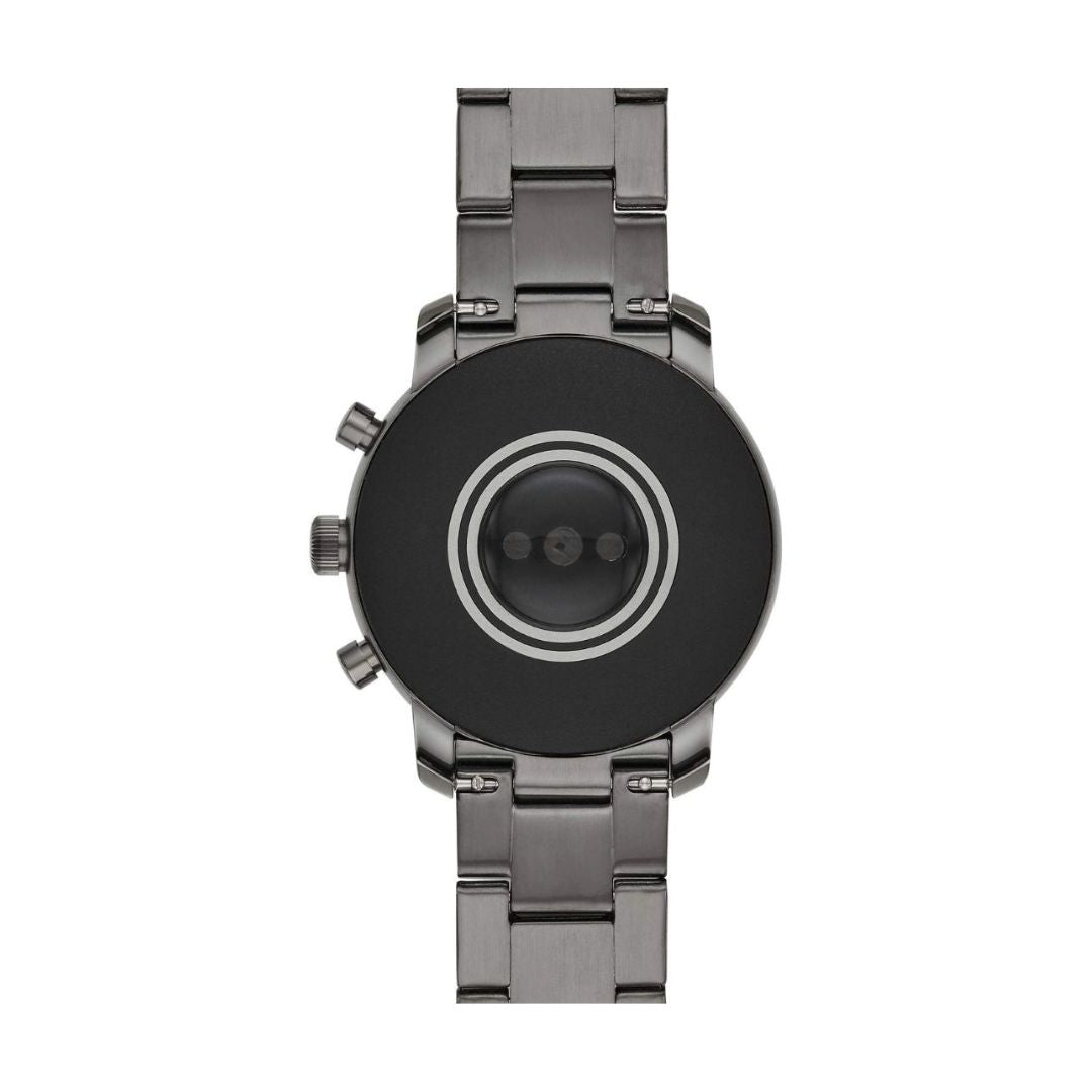 Fossil - Gen 4 Explorist HR Smartwatch 45mm Stainless Steel - Smoke Gray - FTW4012