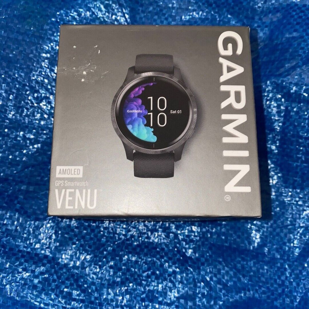 Garmin Venu GPS Smartwatch 43mm Fiber-Reinforced Polymer - Black - 010-02173-11